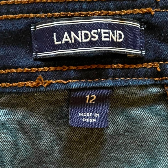 Lands’ End Denim Skirt - Picture 4 of 5